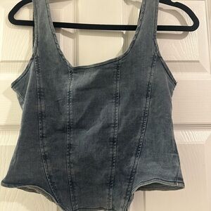 Denim Top